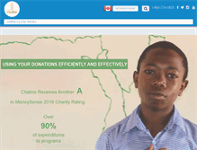 Tablet Screenshot of chalice.ca